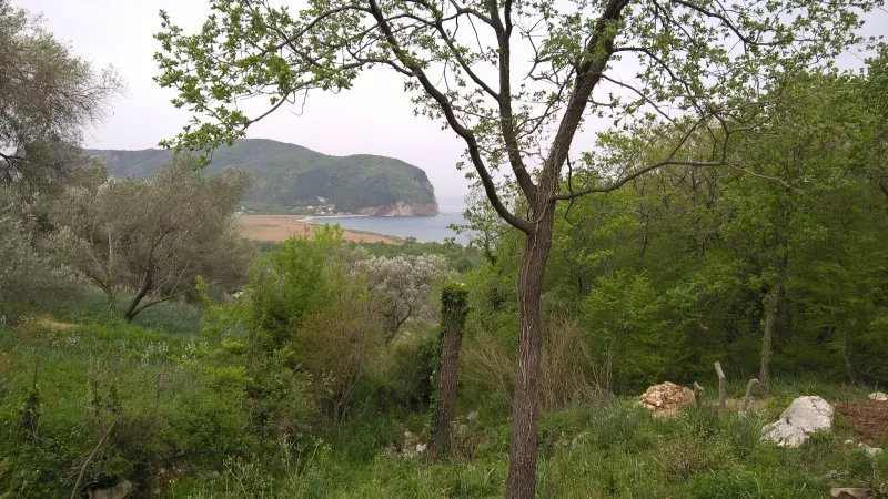 Plac u Buljarici sa pogledom na more,dozvoljena gradnja