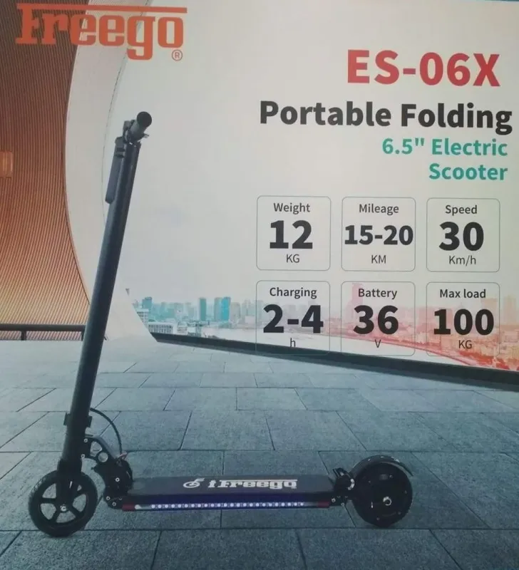 New folding electric kick off scooter (model 2018)
