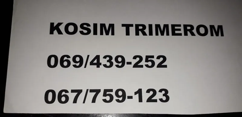 kosenje trave 069439252