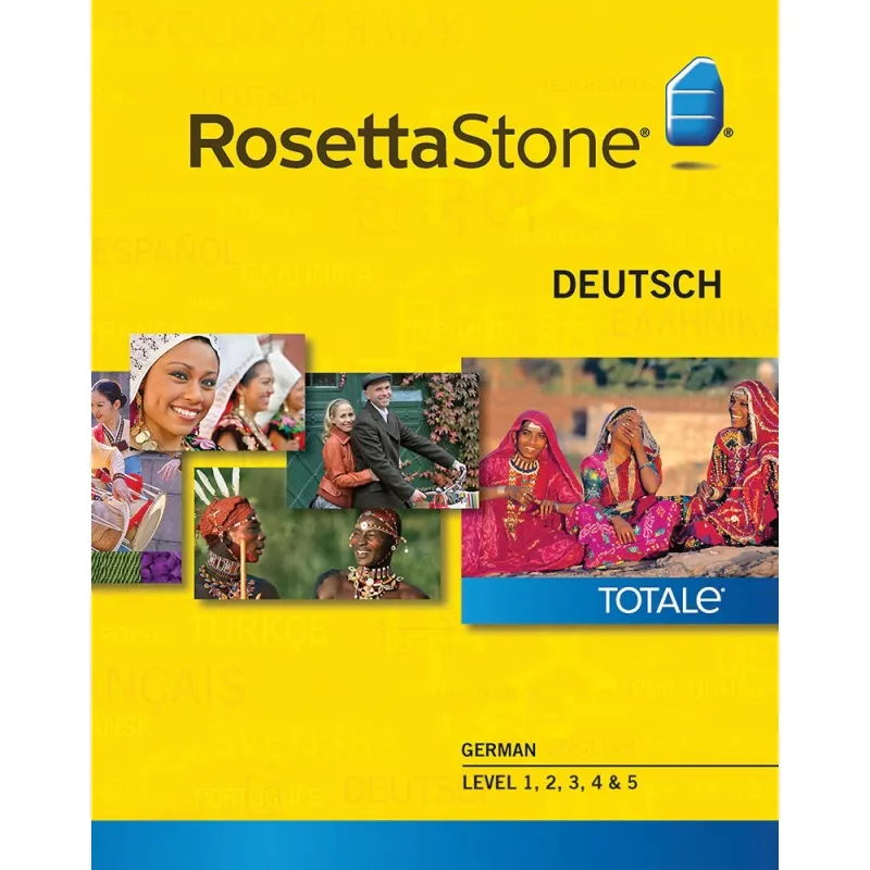Rosetta Stone TOTALe - v5 Nemački Jezik 5 nivoa + AAudio Companion