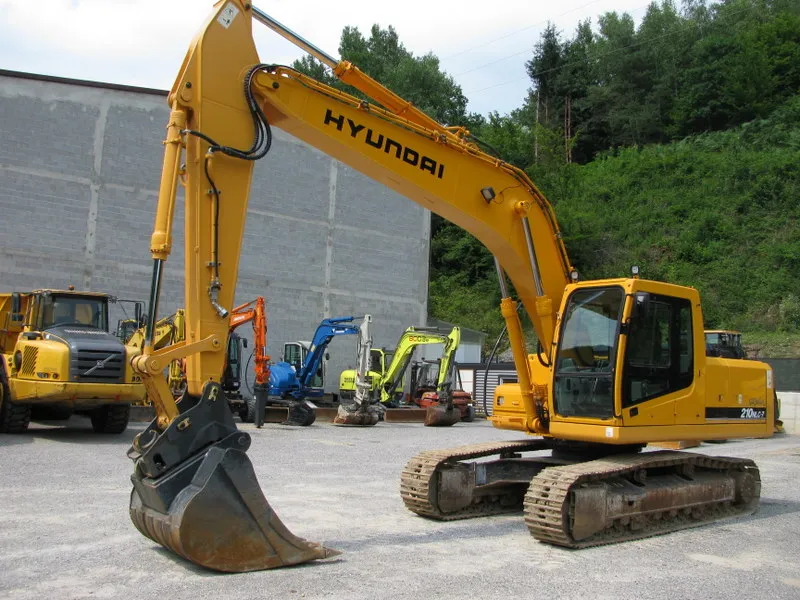 Bager Hyundai ROBEX 210NLC-7 original 5.163 sati