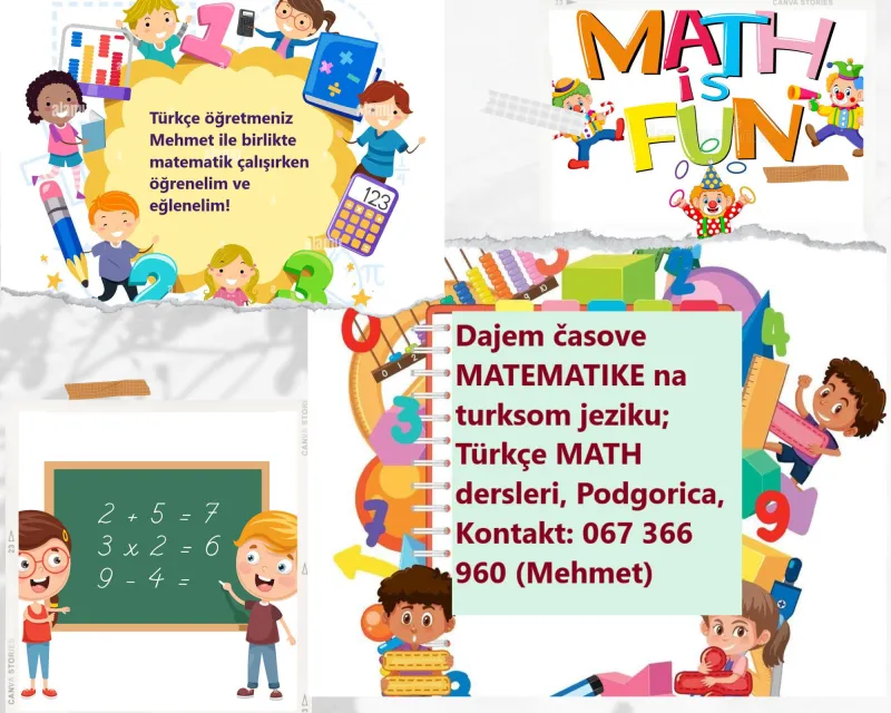 Türkçe özel MATEMATİK dersi / Private MATH lessons
