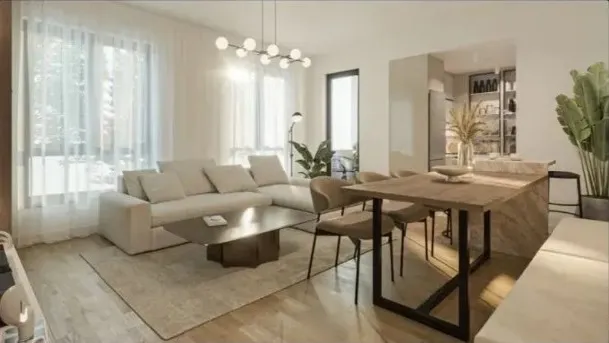 Ledine-novogradnja! Stan 70m2+70m2 terasa/dvoriste