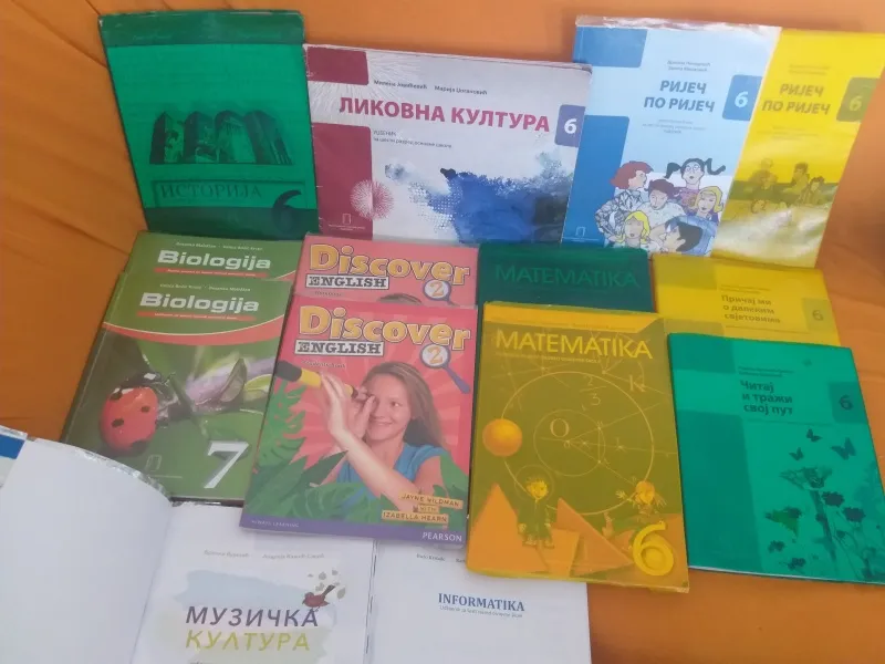 Knjige za 6. razred