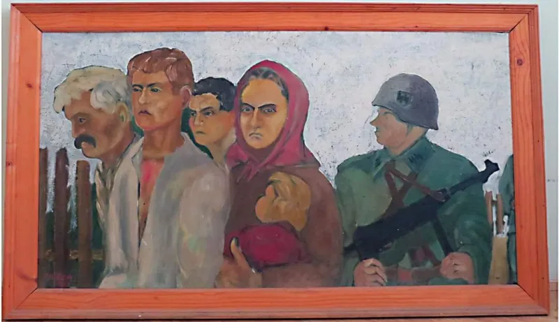 Mitan " Velika 1944 " platno za sjecanje