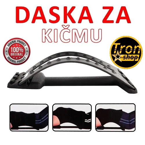 ULTRA PRAKTIČNA SPRAVA ZA ISTEZANJE KIČME, VRATA I LUMBARNOG DIJELA