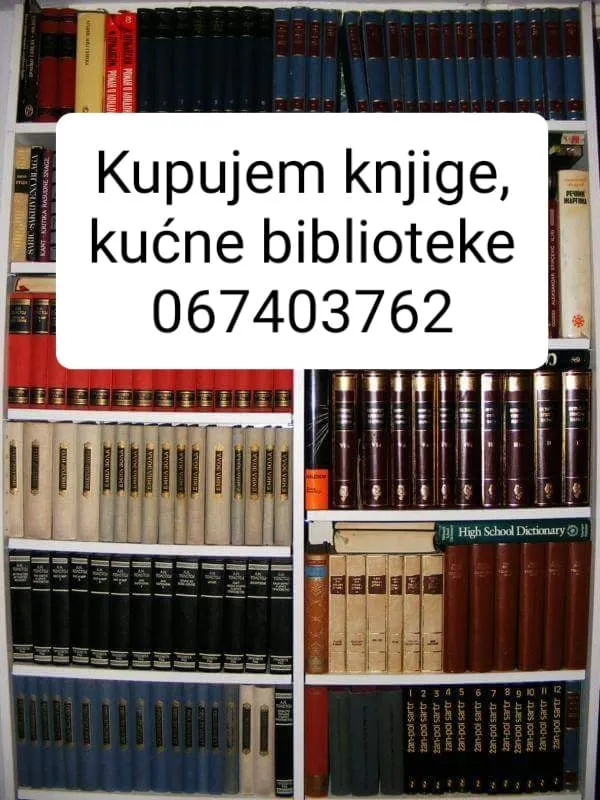 Kupujem knjige, kucne biblioteke