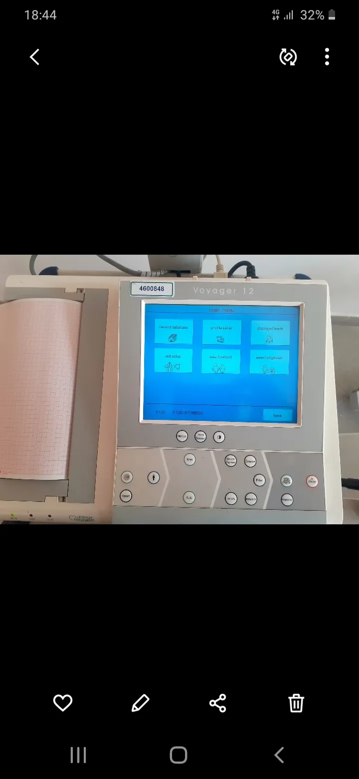 Ergometar sa ekg ergoselect 1200