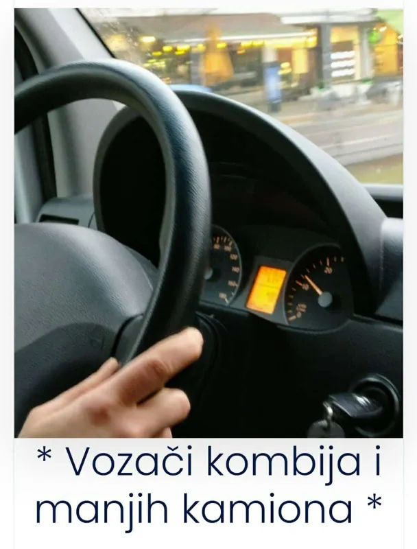Vozac kombija  potreban agenciji za selidbe, Beograd