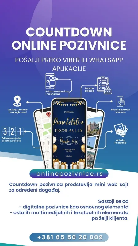 Online pozivnice za rodjendan