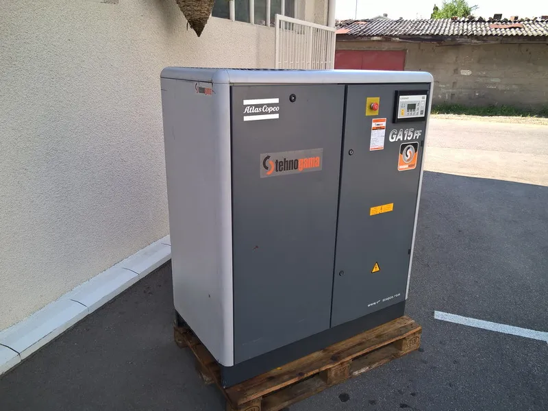 Polovan vijčani kompresor ATLAS COPCO GA 15 FF