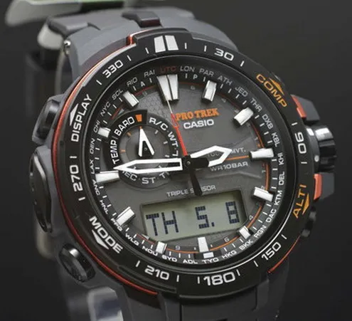 >CASIO Pro Trek Prw-6000y-1er,Novo