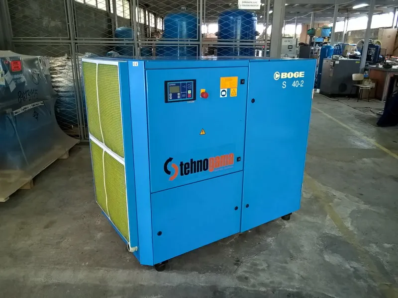 Polovan vijčani kompresor BOGE Kompressoren S 40-2