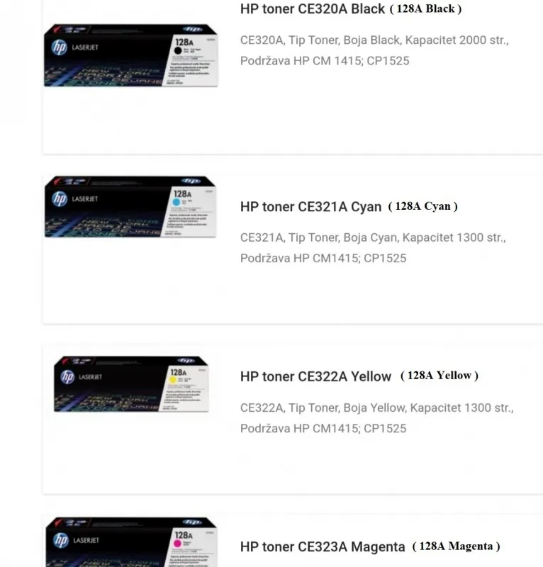 Toner 128A