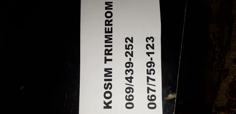 Kosenje trave 069439252