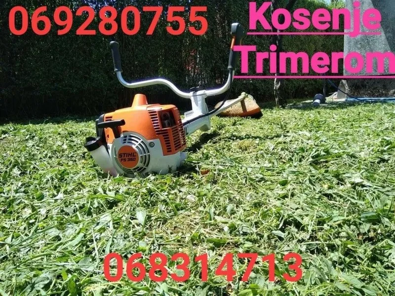 kosenje trimerom