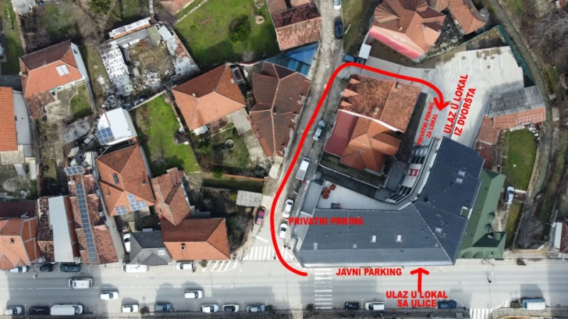 Izdaje se lokal od 180m2 u Vranju