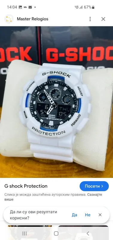 G Shock ORG klasa 2024