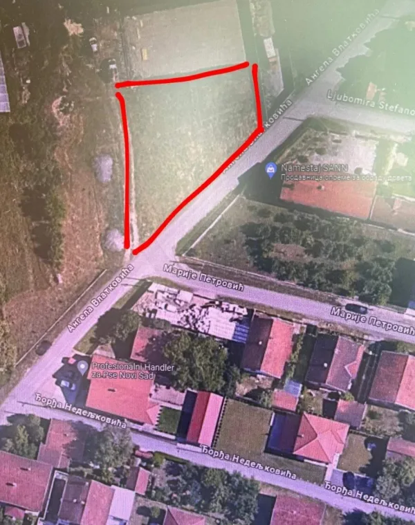Prodajem plac 600m2 na Klisi u Novom Sadu